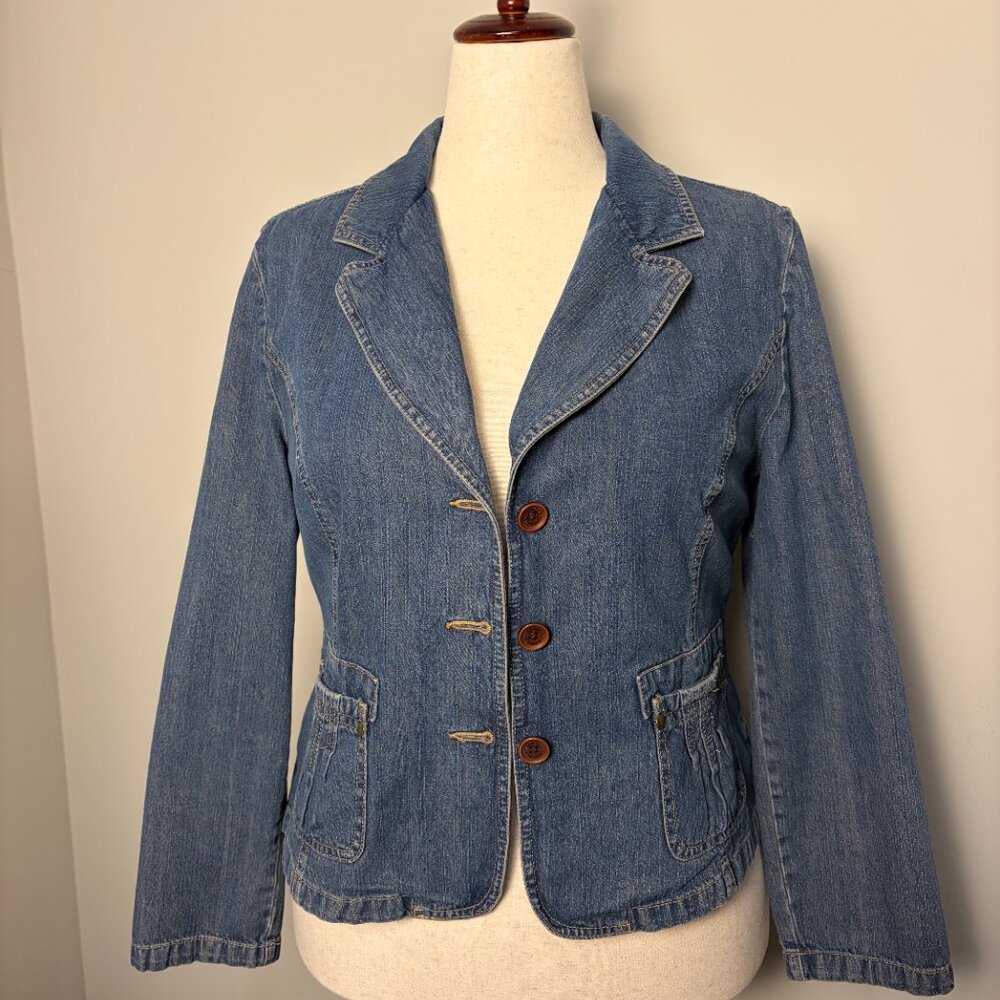 Sonoma Juniors Jean Jacket Coastal Cowgirl Denim size L (junior)